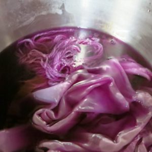 red cabbage dye